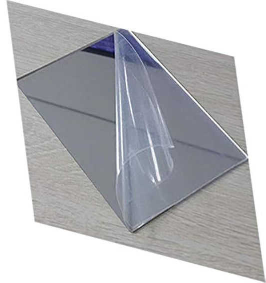 Glass Square Mirror with Two Side Tapes